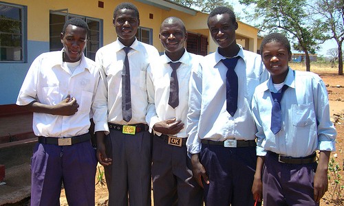 Sponsored orphans in Mukuni Village