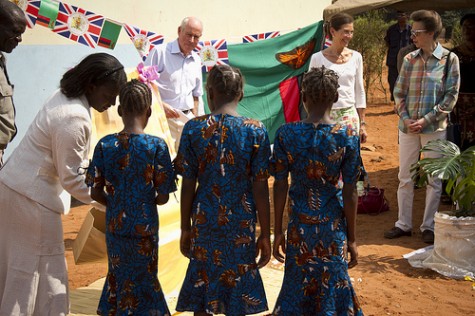 The Princess Royal visits Mukuni Village