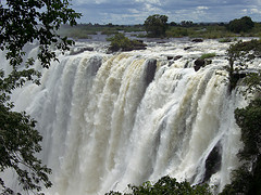 Victoria Falls after rains